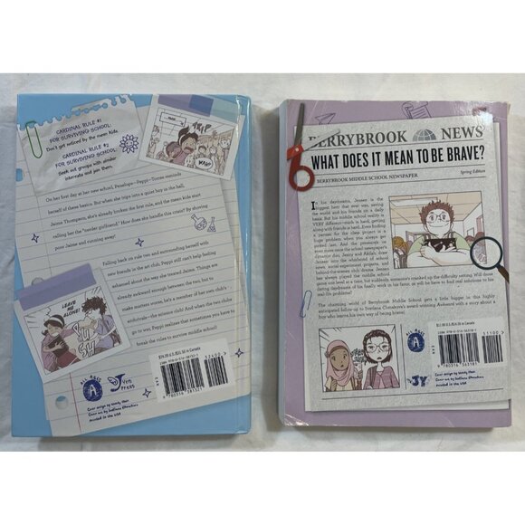 Awkward & Brave - Books 1 & 2 of Series - Svetlana Chmakova - Young Adult! - Picture 2 of 5